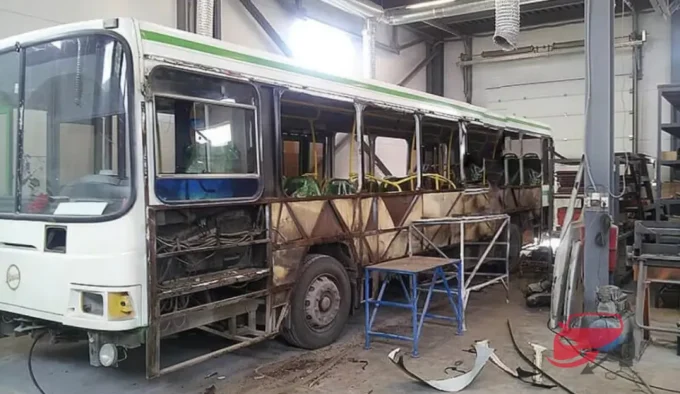 Кузовний ремонт автобусів