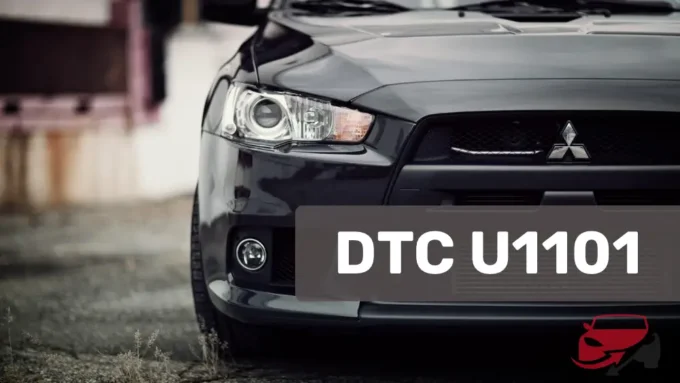 DTC U1101 Mitsubishi