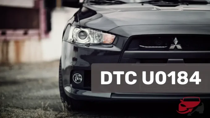 DTC U0184 Mitsubishi
